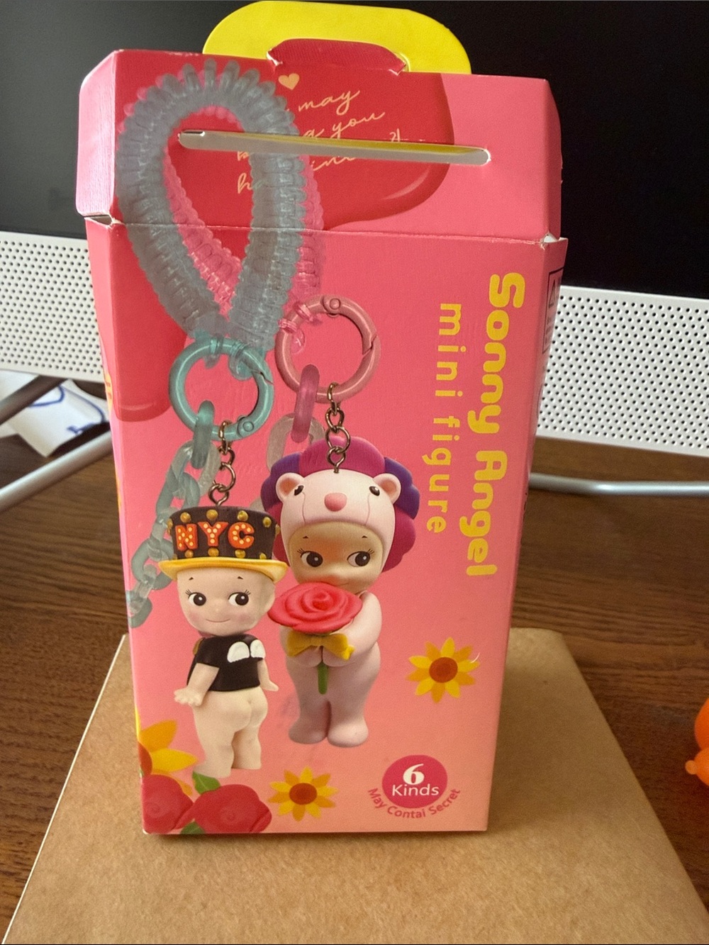 Sonny Angel Mini Figure Keychain - Green Dinosaur